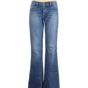 Vintage Lucky Flared Leg Mid Rise Jeans Women Size 27 Denim Jeans